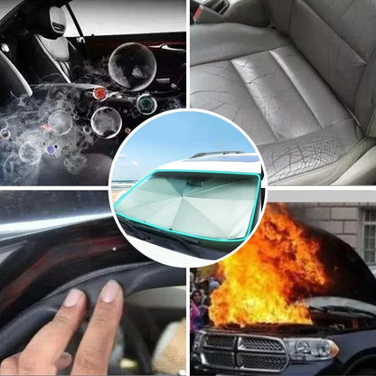 Premium Foldable Car Sunshade Protector