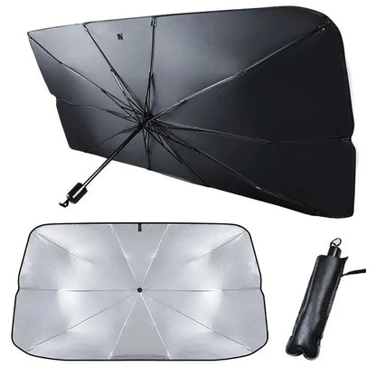 Premium Foldable Car Sunshade Protector