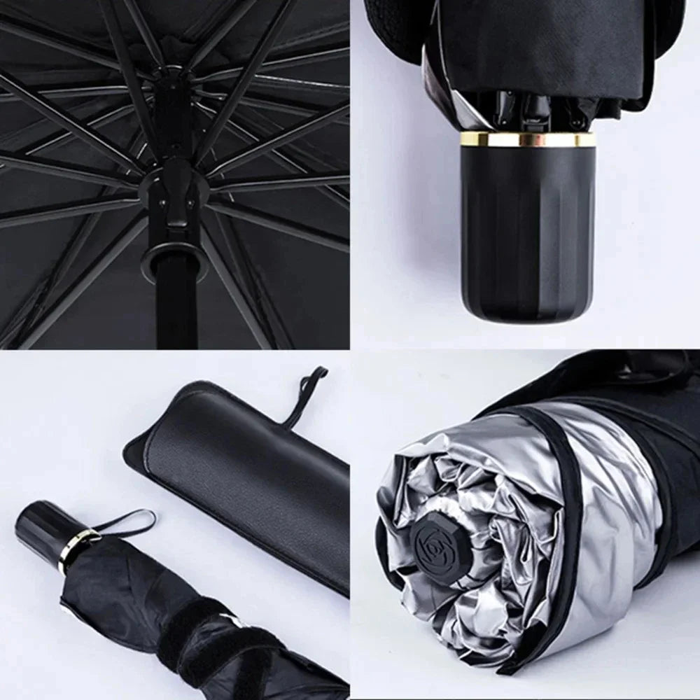 Premium Foldable Car Sunshade Protector