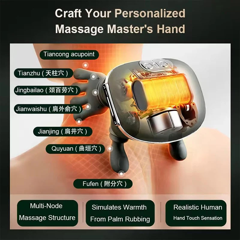 Portable Multi-Scene Body Massage Pillow