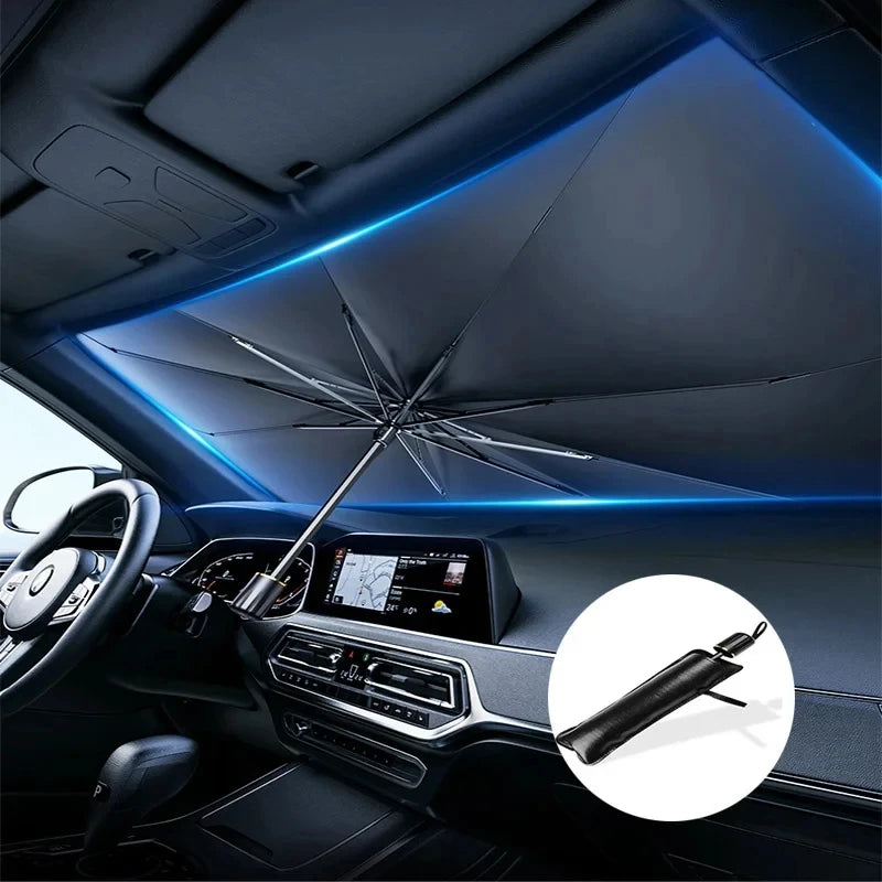 Premium Foldable Car Sunshade Protector