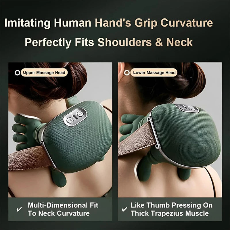 Portable Multi-Scene Body Massage Pillow